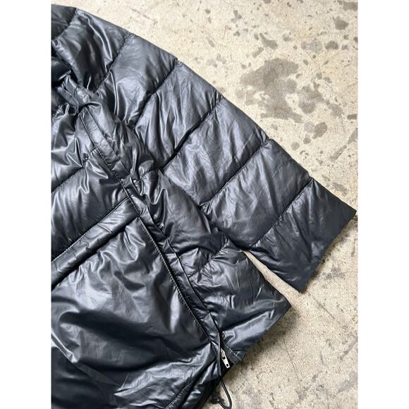 Nike ACG Outer Layer 3 Size L Womens Black 3/4 Zip Down Packable Puffer 800 Fill - Picture 7 of 15